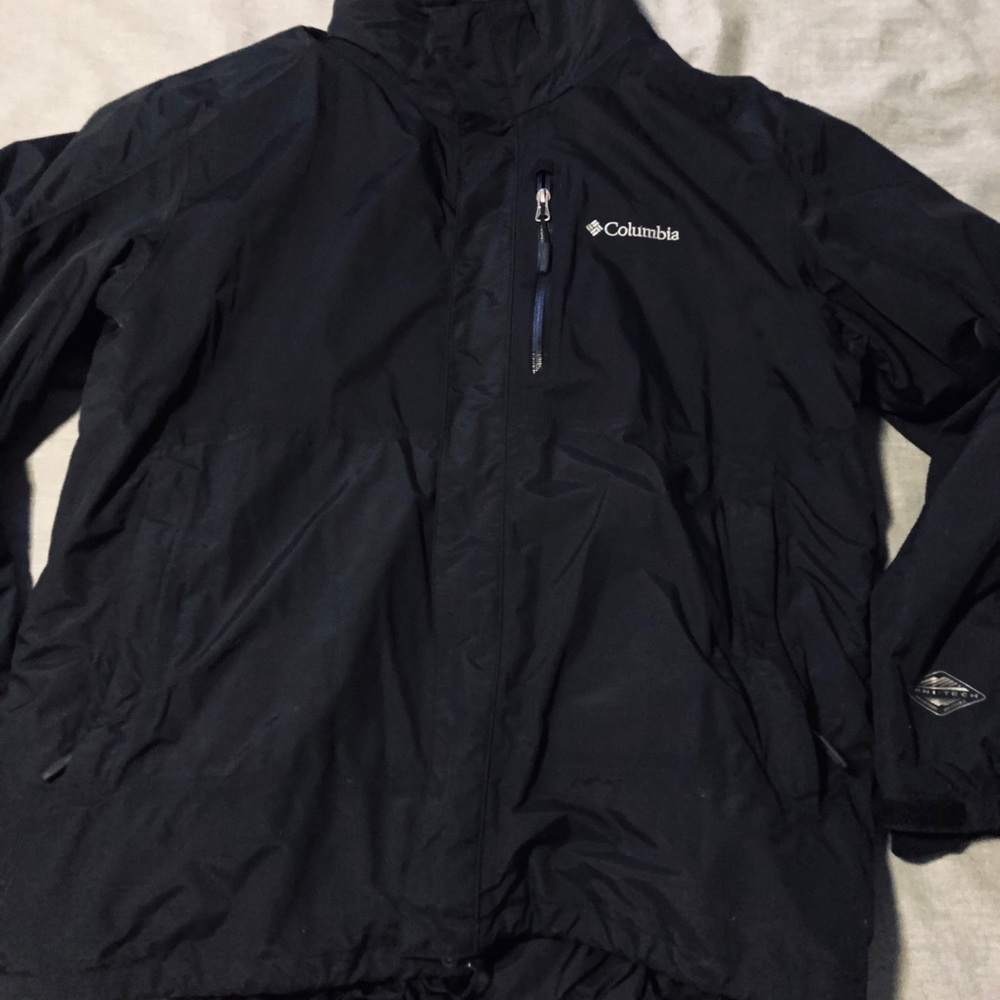 Mens Columbia Interchange Omni-heat Coat